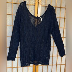 POL Lightweight Dark blue Sweater L NWOT